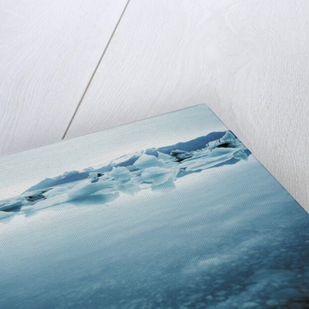 Bergy Bits Near Pack Ice by Anonymous