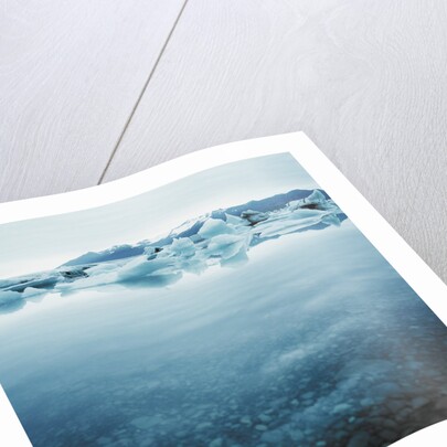 Bergy Bits Near Pack Ice by Anonymous