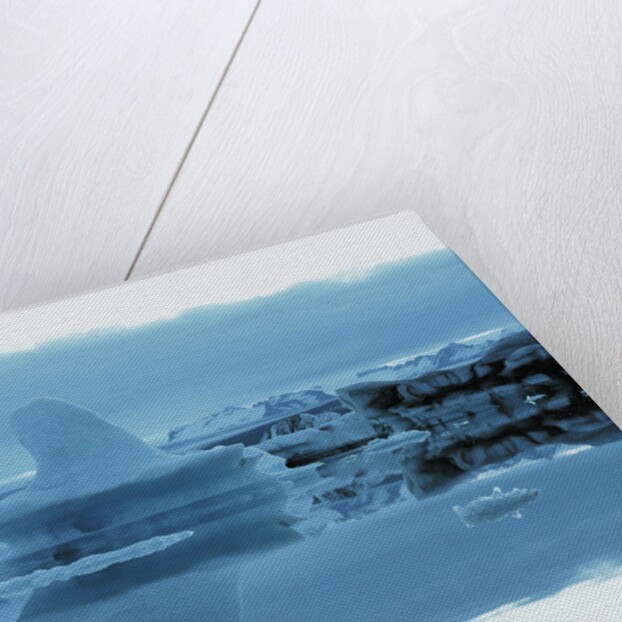 Iceberg Shaped Like a Whale Fin by Anonymous