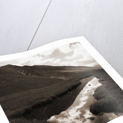 River in Glacial Valley by Anonymous