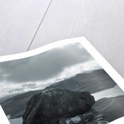 Rock Formation Above Loch Lurgainn by Anonymous