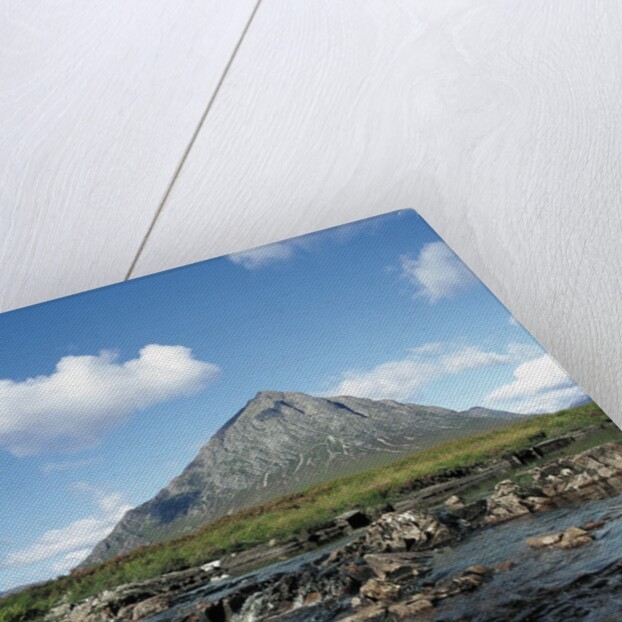 Buchaille Etive Mor Reflected in Lake by Anonymous