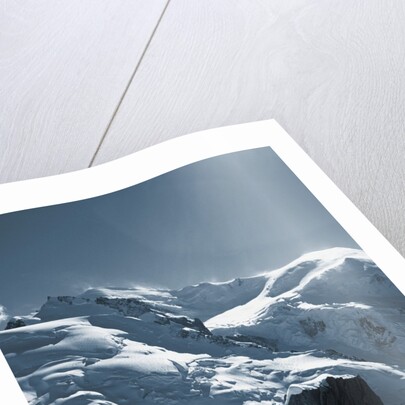 Snow Covered Mountains by Anonymous