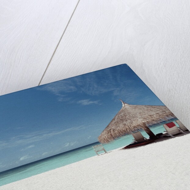 Cabana at the Beach by Anonymous