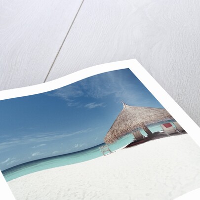 Cabana at the Beach by Anonymous