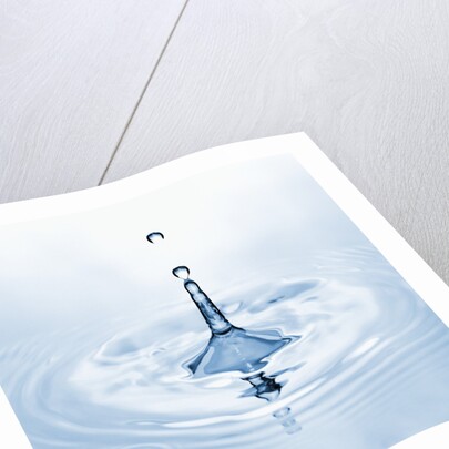 Water Droplet and Ripple by Anonymous