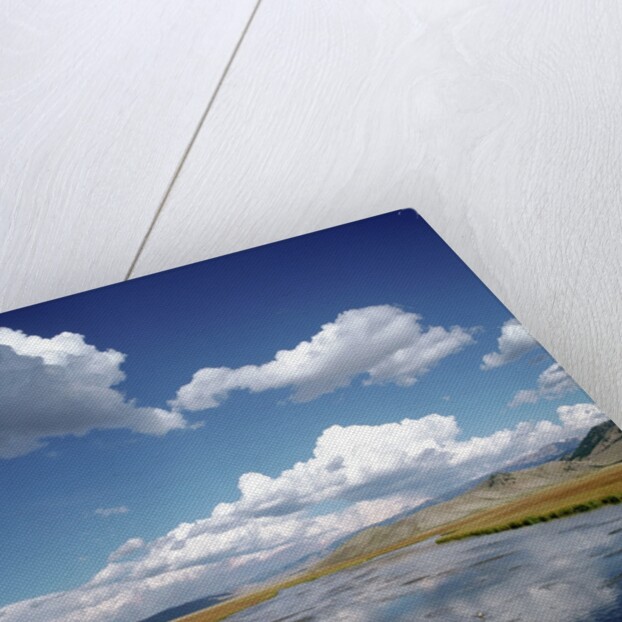 River Running Through Countryside by Anonymous