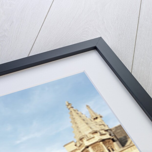 Westminster and Big Ben with Millennium Wheel in the background by Anonymous