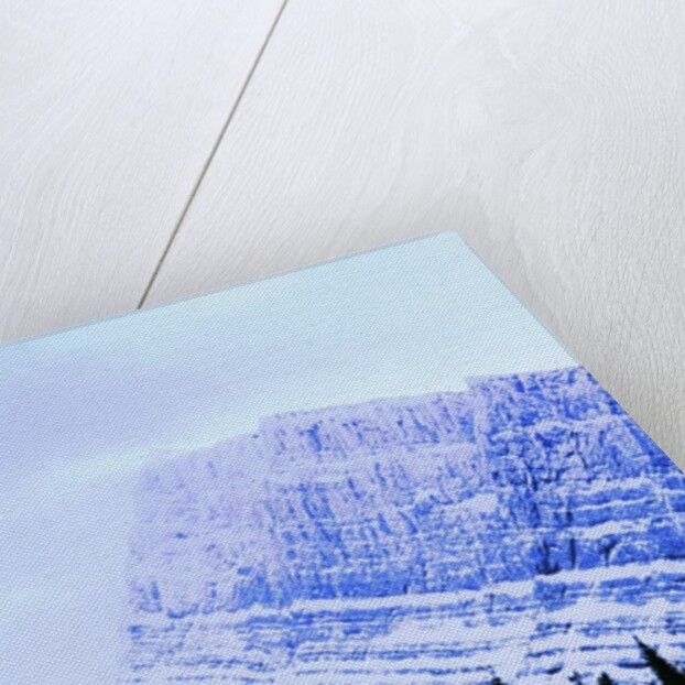 Snow-Covered Mountain Above Tree Line by Anonymous