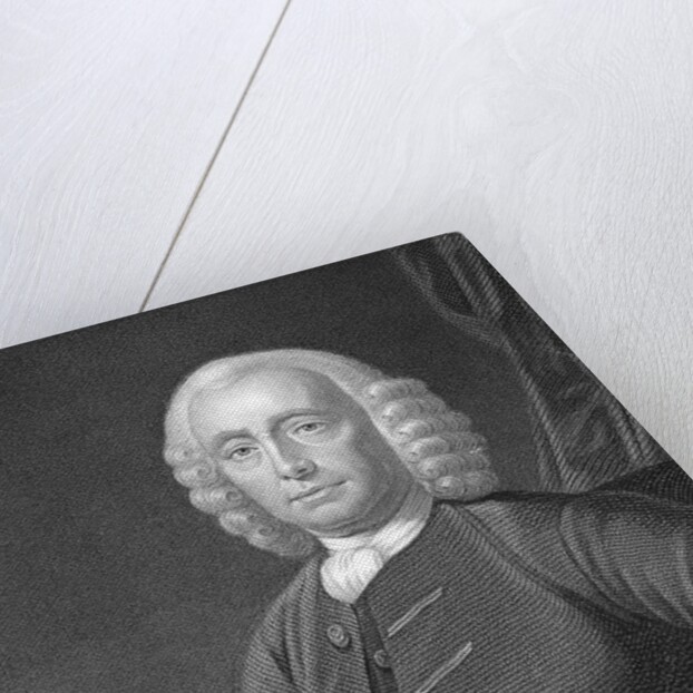 18th-Century Engraving of John Harrison by Anonymous