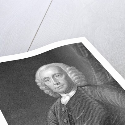 18th-Century Engraving of John Harrison by Anonymous