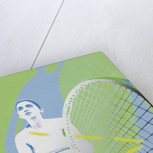 Tennis match by Anonymous