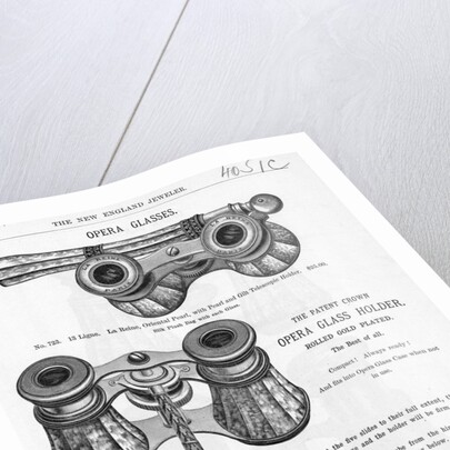 Advertisement For Opera Glasses by Anonymous