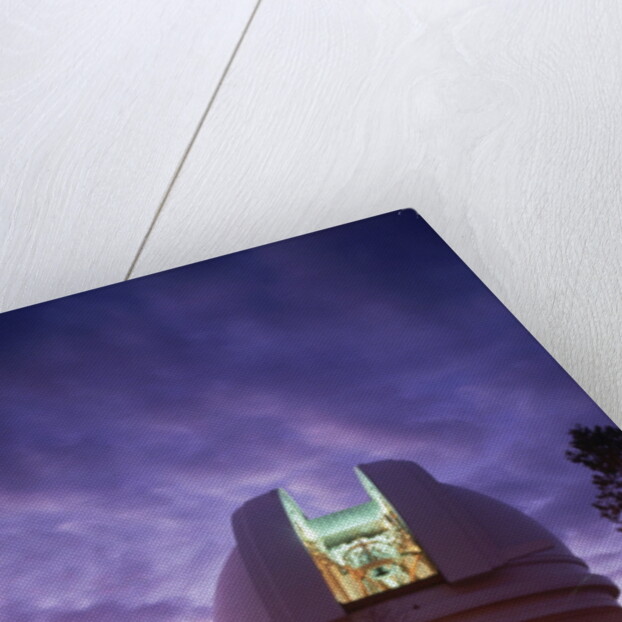 Hale Telescope Inside Its Dome by Anonymous