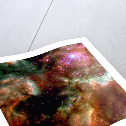 Cluster in Large Magellanic Cloud by Anonymous
