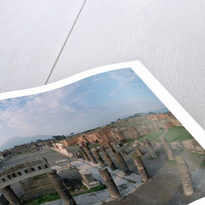 Pompeii and Vesuvius by Anonymous
