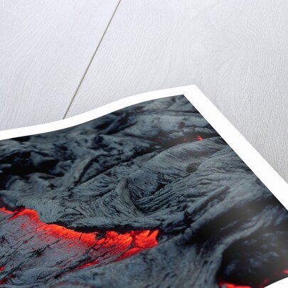 Cooling Lava in Hawaii by Anonymous
