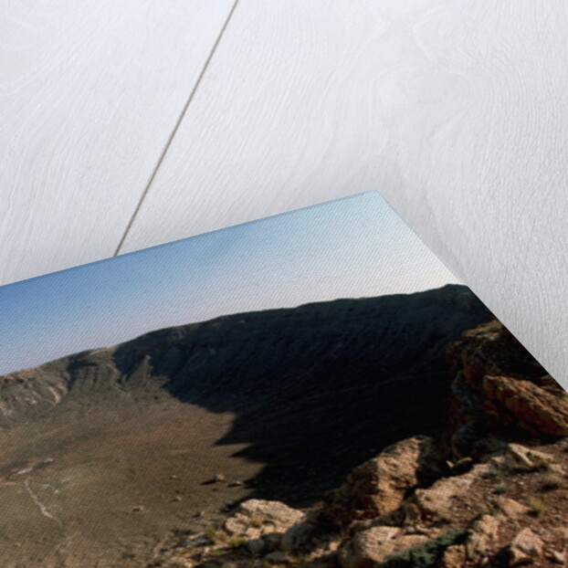 Arizona Meteor Crater by Anonymous