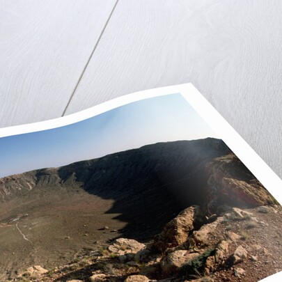 Arizona Meteor Crater by Anonymous