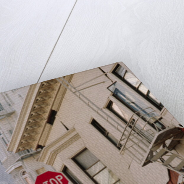 Quake-Damaged Apartment House by Anonymous