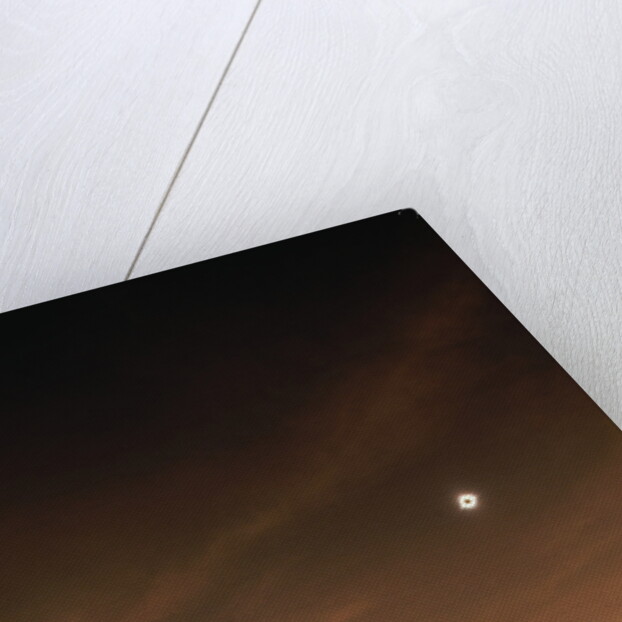 Eclipse Over Keck Observatory by Anonymous