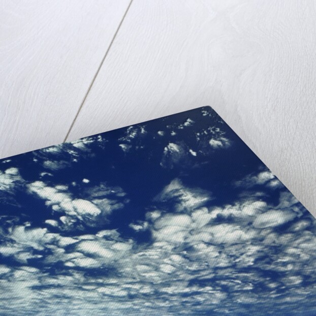 Cloud-Covered Earth Viewed from Challenger by Anonymous