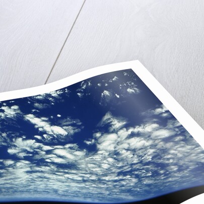 Cloud-Covered Earth Viewed from Challenger by Anonymous