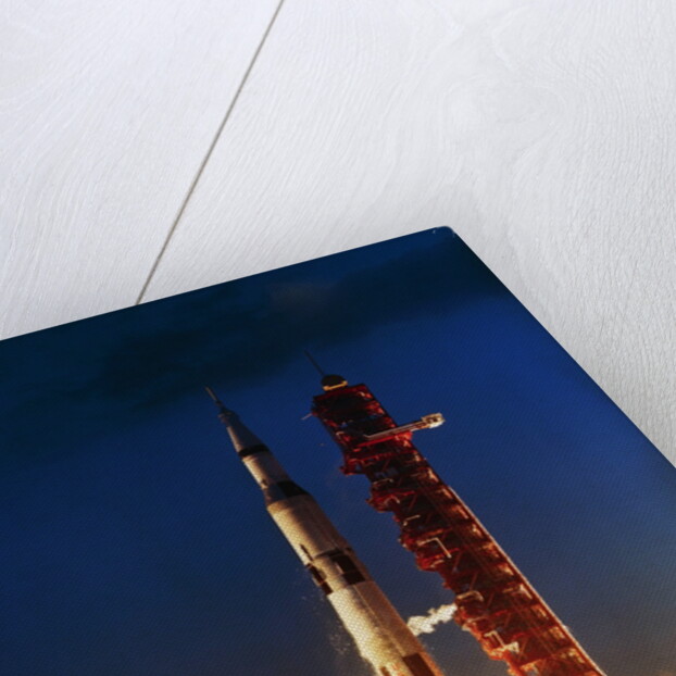 Test Firing of a Saturn V by Anonymous