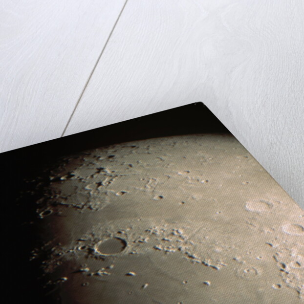 Mare Imbrium and Apennine Mountains by Anonymous