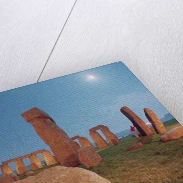Stonehenge by Moonlight by Anonymous