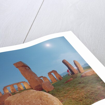 Stonehenge by Moonlight by Anonymous