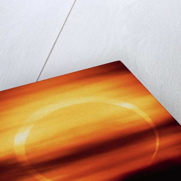 Eclipsed Sun Setting by Anonymous