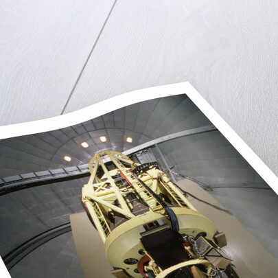 Dick Shaw Using Shane Telescope by Anonymous