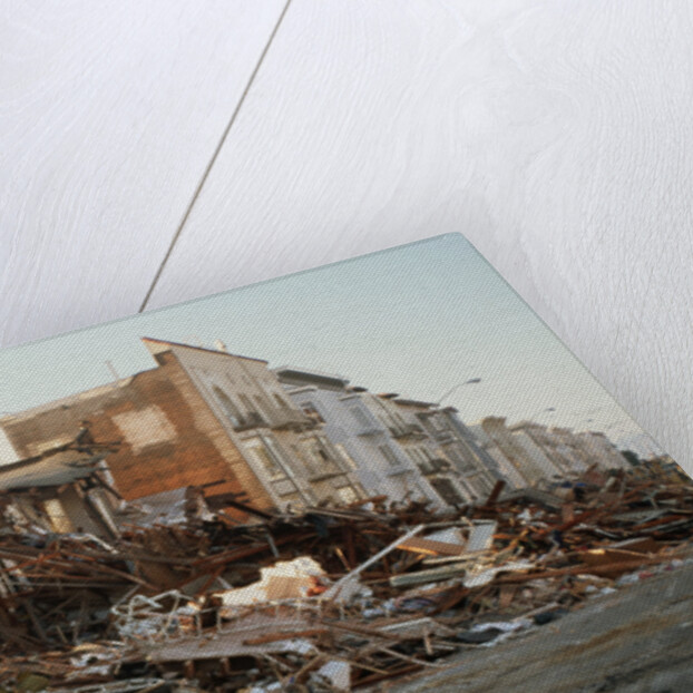 Home Destroyed in Earthquake by Anonymous