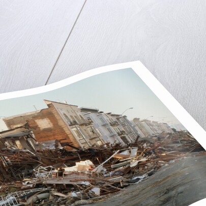 Home Destroyed in Earthquake by Anonymous