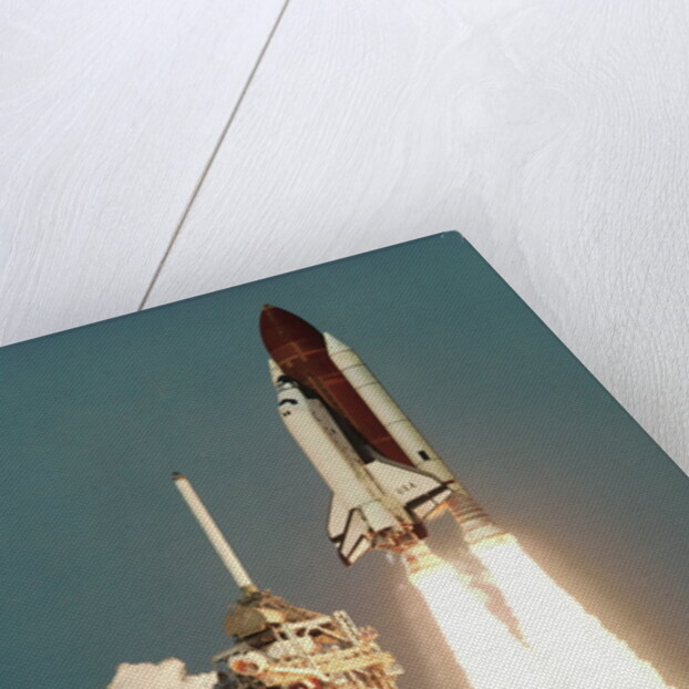 Space Shuttle Columbia Launching on STS-9 by Anonymous