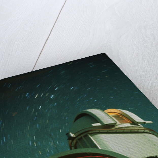 Domes at McDonald Observatory by Anonymous