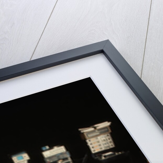 Skeleton at Mixing Boards by Anonymous