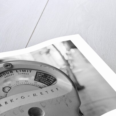 Close-up View of Parking Meter by Anonymous