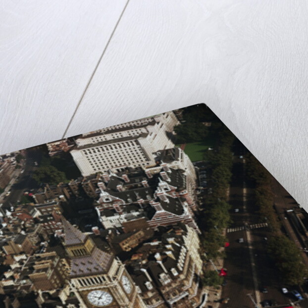 Aerial View of Big Ben by Anonymous
