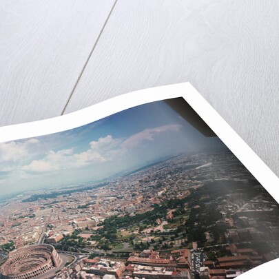 Aerial of Roman Colosseum by Anonymous