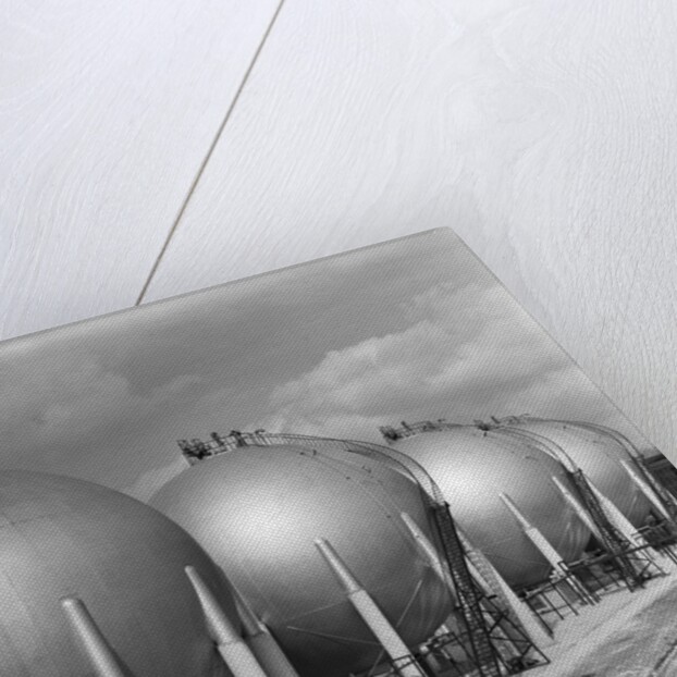 Texaco Oil Refinery by Anonymous