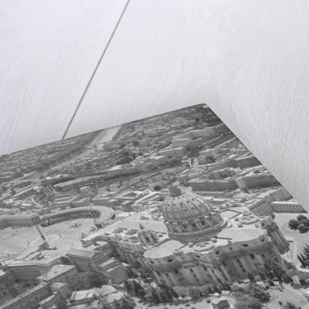 St. Peter's Basilica and the Sistine Chapel with other Vatican Buildings and Grounds by Anonymous