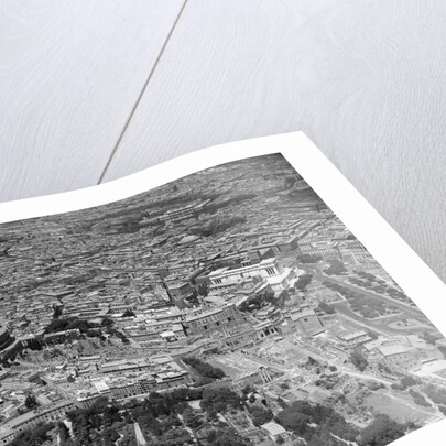 Aerial View of Roman Forum, Theater of Marcellus and Vicinity by Anonymous