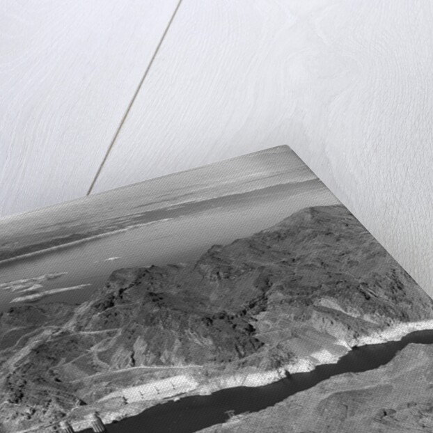 Aerial View of Hoover Dam by Anonymous