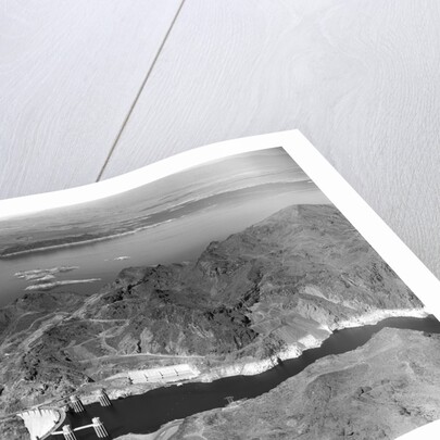 Aerial View of Hoover Dam by Anonymous