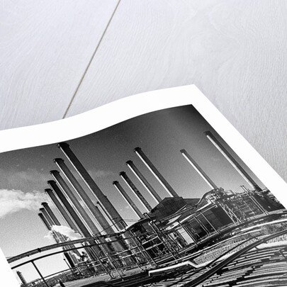 Abadan Oil Refinery by Anonymous