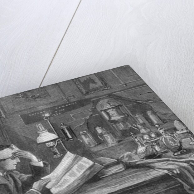 Oxford Student Cramming for Exams by Anonymous