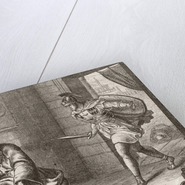Soldier Attacking Archimedes by Anonymous