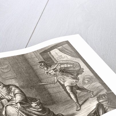 Soldier Attacking Archimedes by Anonymous